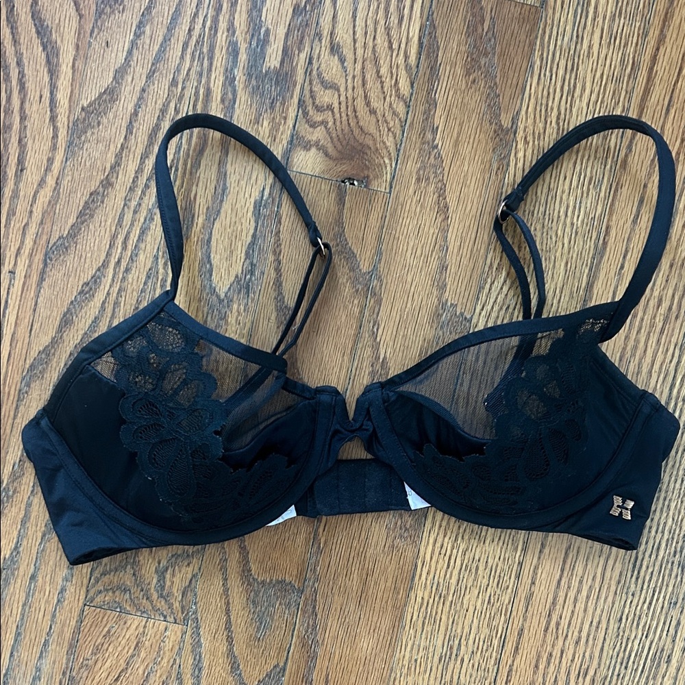Savage X Fenty Black Lace Bra